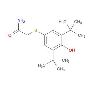 Acetamide, 2-[[3,5-bis(1,1-dimethylethyl)-4-hydroxyphenyl]thio]-