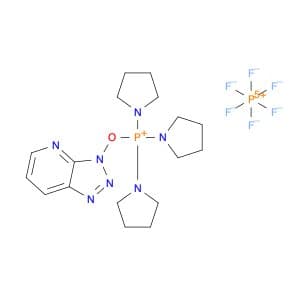 Phosphorus(1+), [3-(hydroxy-κO)-3H-1,2,3-triazolo[4,5-b]pyridinato]tri-1-pyrrolidinyl-, (T-4)-, he…
