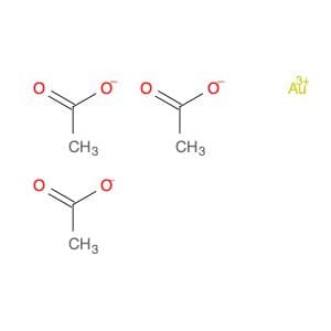 Acetic acid, gold(3+) salt (3:1)