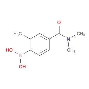 Boronic acid, [4-[(dimethylamino)carbonyl]-2-methylphenyl]- (9CI)