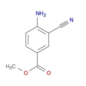 Benzoic acid, 4-amino-3-cyano-, methyl ester