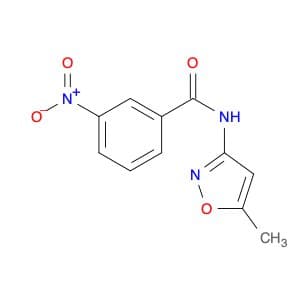 Benzamide, N-(5-methyl-3-isoxazolyl)-3-nitro-