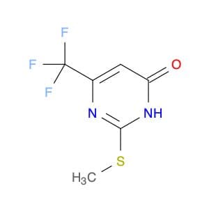 4(3H)-Pyrimidinone, 2-(methylthio)-6-(trifluoromethyl)-