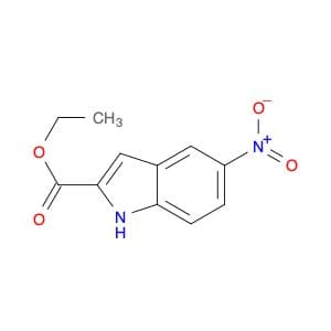 1H-Indole-2-carboxylic acid, 5-nitro-, ethyl ester