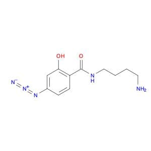 Benzamide, N-(4-aminobutyl)-4-azido-2-hydroxy-
