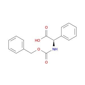 Benzeneacetic acid, α-​[[(phenylmethoxy)​carbonyl]​amino]​-​, (αR)​-