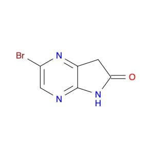 6H-Pyrrolo[2,3-b]pyrazin-6-one, 2-bromo-5,7-dihydro-