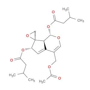 Butanoic acid, 3-methyl-, 1,1'-[(1S,2'R,6S,7aS)-4-[(acetyloxy)methyl]-6,7a-dihydrospiro[cyclopenta…