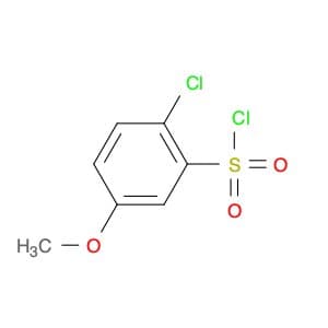 Benzenesulfonyl chloride, 2-chloro-5-methoxy-
