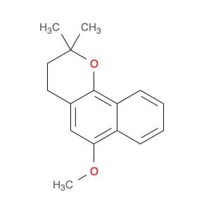 2H-Naphtho[1,2-b]pyran, 3,4-dihydro-6-methoxy-2,2-dimethyl-