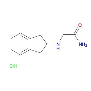 2-((1H-Inden-1-yl)amino)acetamide hydrochloride