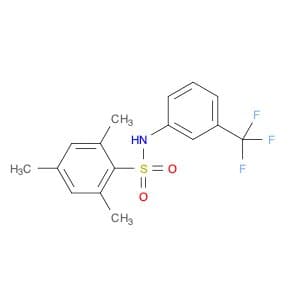 Benzenesulfonamide, 2,4,6-trimethyl-N-[3-(trifluoromethyl)phenyl]-