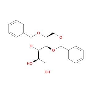 (1R)-1-((4R,4aR,8aS)-2,6-diphenyltetrahydro-[1,3]dioxino[5,4-d][1,3]dioxin-4-yl)ethane-1,2-diol