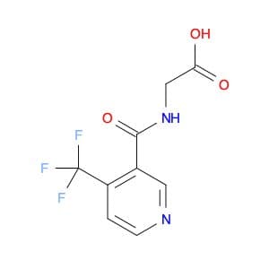 2-(4-(Trifluoromethyl)nicotinamido)acetic acid