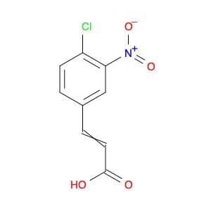 2-Propenoic acid, 3-(4-chloro-3-nitrophenyl)-
