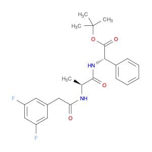 Glycine, N-[2-(3,5-difluorophenyl)acetyl]-L-alanyl-2-phenyl-, 1,1-dimethylethyl ester, (2S)-