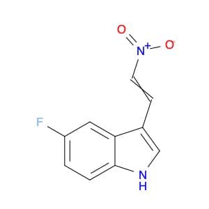 5-Fluoro-3-(2-nitrovinyl)-1H-indole