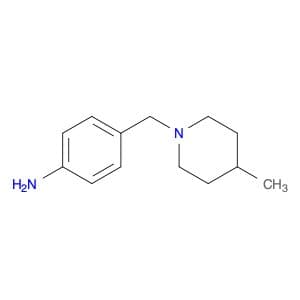 4-((4-Methylpiperidin-1-yl)methyl)aniline