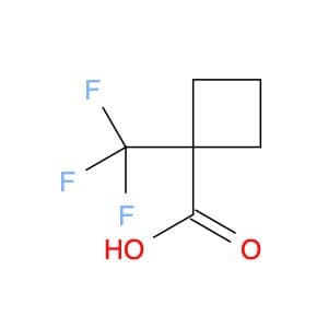 Cyclobutanecarboxylic acid, 1-(trifluoromethyl)-