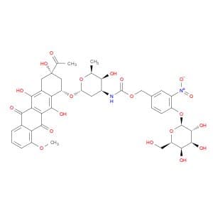 5,12-Naphthacenedione, 8-acetyl-7,8,9,10-tetrahydro-6,8,11-trihydroxy-1-methoxy-10-[[2,3,6-trideox…