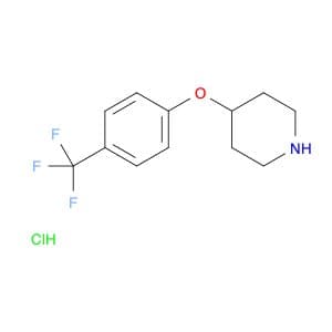 4-[4-(Trifluoromethyl)phenoxy]piperidine, HCl