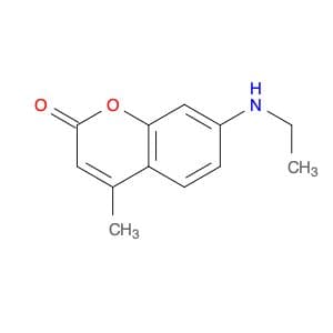 2H-1-Benzopyran-2-one, 7-(ethylamino)-4-methyl-
