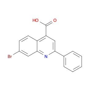 4-Quinolinecarboxylic acid, 7-bromo-2-phenyl-