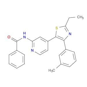 Benzamide, N-[4-[2-ethyl-4-(3-methylphenyl)-5-thiazolyl]-2-pyridinyl]-