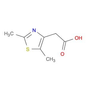 4-Thiazoleacetic acid, 2,5-dimethyl-