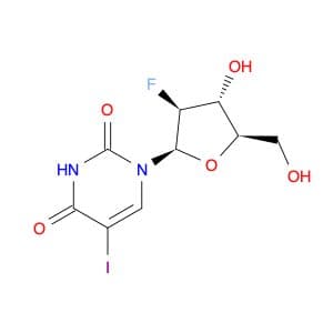 1-[(2R,3S,4R,5R)-3-Fluoro-4-hydroxy-5-(hydroxymethyl)oxolan-2-yl]-5-iodopyrimidine-2,4-dione