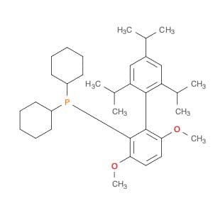 2-(Dicyclohexylphosphino)3,6-dimethoxy-2′,4′,6′-triisopropyl-1,1′-biphenyl
