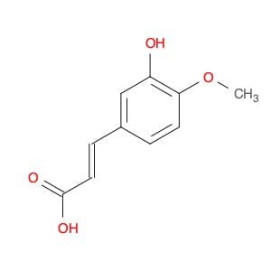 3-Hydroxy-4-methoxycinnamic Acid