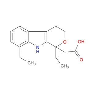 2-{1,8-diethyl-1H,3H,4H,9H-pyrano[3,4-b]indol-1-yl}acetic acid