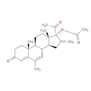 17a-Acetoxy-6-methyl-16-methylene-4,6-pregnadiene-3,20-dione