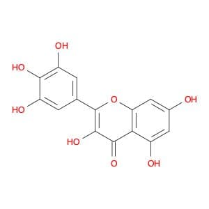 3,5,7-Trihydroxy-2-(3,4,5-trihydroxyphenyl)-4H-chromen-4-one