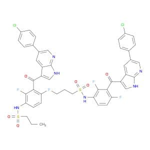 N-[3-[[5-(4-Chlorophenyl)-1H-pyrrolo[2,3-b]pyridin-3-yl]carbonyl]-2,4-difluorophenyl]-1-propanesul…