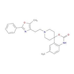 6-Methyl-1'-[2-(5-methyl-2-phenyl-4-oxazolyl)ethyl]spiro[4H-3,1-benzoxazine-4,4'-piperidin]-2(1H)-…
