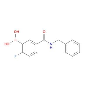 (5-(BENZYLCARBAMOYL)-2-FLUOROPHENYL)BORONIC ACID