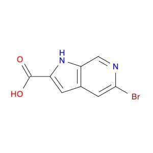 5-bromo-1H-pyrrolo[2,3-c]pyridine-2-carboxylic acid