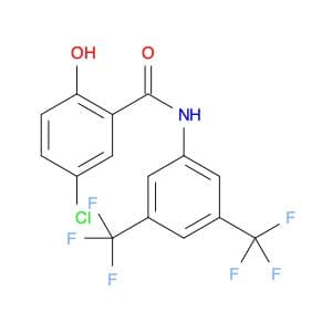 N-[3,5-Bis(trifluoromethyl)phenyl]-5-chloro-2-hydroxybenzamide