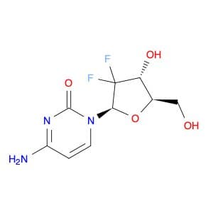 4-amino-1-[(2R,4R,5R)-3,3-difluoro-4-hydroxy-5-(hydroxymethyl)oxolan-2-yl]-1,2-dihydropyrimidin-2-…