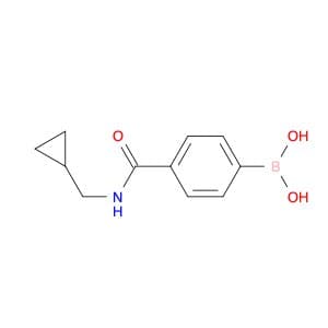(4-((Cyclopropylmethyl)carbamoyl)phenyl)boronic acid