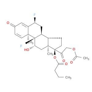 (6α,11β)-21-(Acetyloxy)-6,9-difluoro-11-hydroxy-17-(1-oxobutoxy)pregna-1,4-diene-3,20-dion