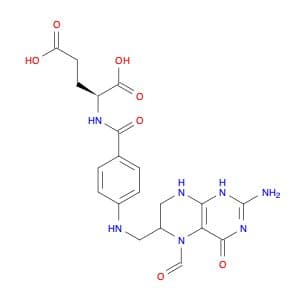 (2S)-2-[[4-[(2-Amino-5-formyl-4-oxo-1,6,7,8-tetrahydropteridin-6-yl)methylamino]benzoyl]amino]pent…