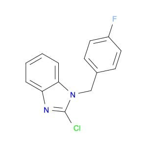 2-Chloro-1-(4-fluorobenzyl)-1H-benzo[d]imidazole
