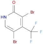3,5-Dibromo-2-hydroxy-4-(trifluoromethyl)pyridine
