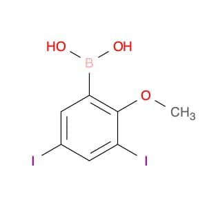 3,5-Diiodo-2-methoxyphenylboronic acid