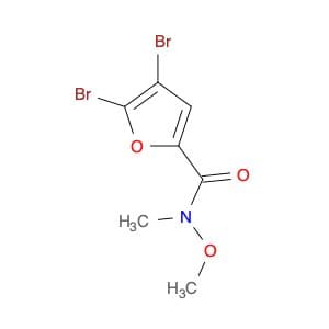 4,5-Dibromo-N-methoxy-N-methylfuran-2-carboxamide
