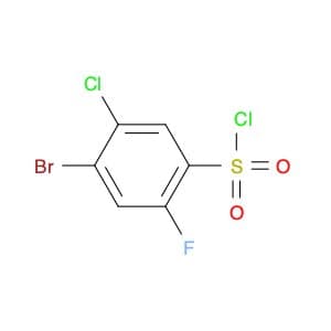 4-Bromo-5-chloro-2-fluorobenzene-1-sulfonyl chloride