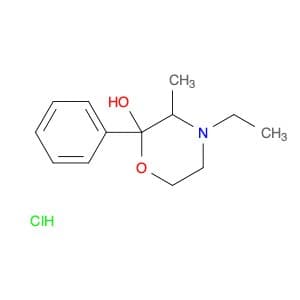 4-ETHYL-2-HYDROXY-3-METHYL-2-PHENYLMORPHOLINE HCL